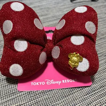 도쿄 디즈니 리조트 도트 리본 헤어밴드