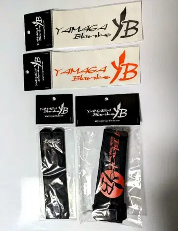 YAMAGA Blanks 낚싯대 벨트 팁 커버 스티커 세트