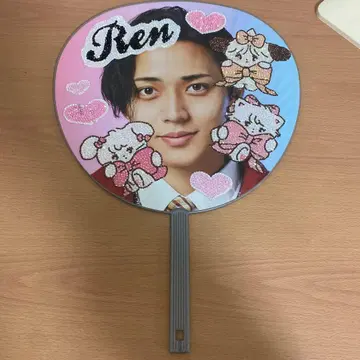 나가세 렌 데코 부채