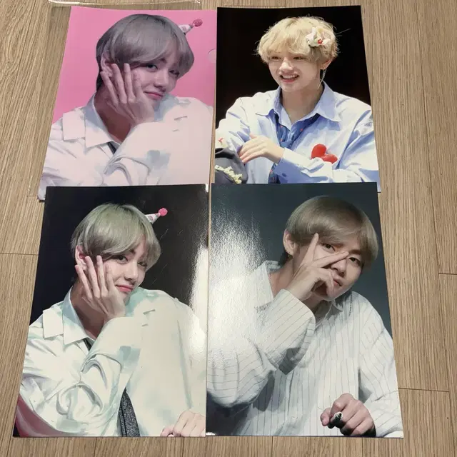 BTS V 방탄소년단 뷔 사진 파일 홀더