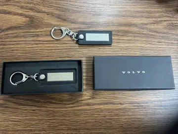 VOLVO 키링 가죽 블랙