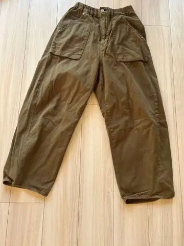 URCH RNA 아치 아르엔에이 카키 헌터 와이드 팬츠