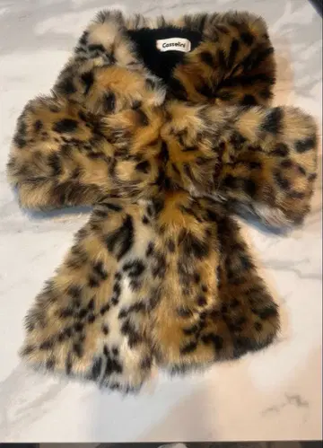 [새상품급] Casselini(캐세리니) 리본 티펫 레오파드