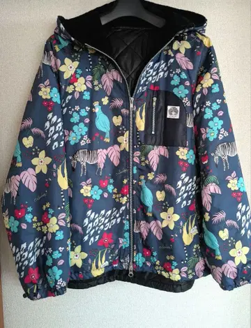 새상품급 스칼라 올 패턴 네이비 점퍼 블루종 M