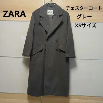 ZARA 그레이 체스터 코트 XS