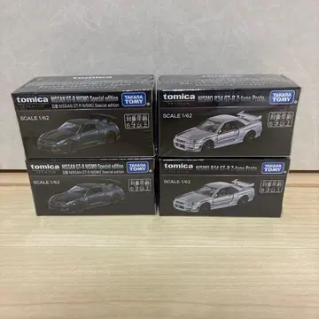 재팬 모빌리티 쇼 토미카 프리미엄 GT-R 2대 모터쇼