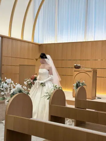 웨딩 베일, 머리 장식, 그로브 2점 합계 4점