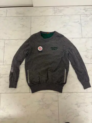 빔즈 골프 에어 셧 니트 그레이 사이즈 L