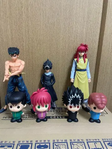 제일복권 유유백서 B상 C상 D상 피규어 세트