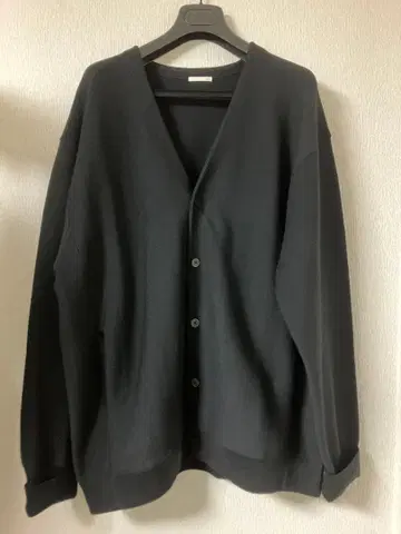 GU 워셔블 가디건 긴팔 블랙 XXL 새상품