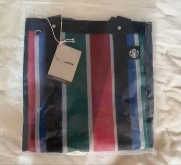 대만 한정판 스타벅스 스트라이프 어부 백