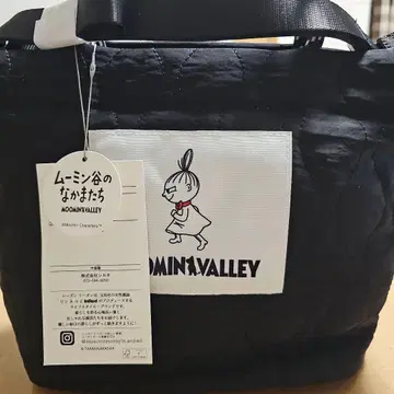 [택 포함 미사용 새상품] 무민 밸리 숄더백 블랙