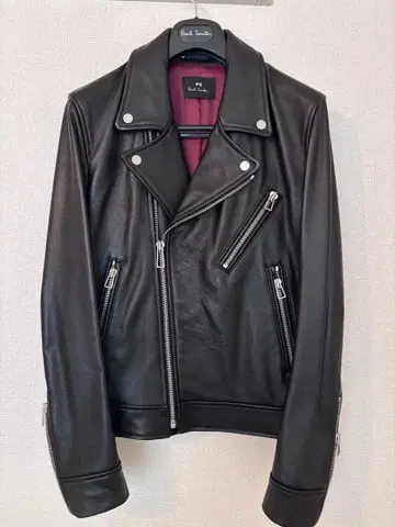 Paul Smith 블랙 라이더 자켓
