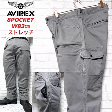 AVIREX 아비렉스 스트레치 도비 팬츠 8 포켓 워크 팬츠