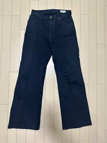 FACTOTUM 플레어 와이드 데님