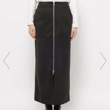 LOWRYSFARM 모듬 ZIP 타이트 스커트