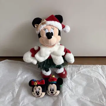 디즈니 크리스마스 2025 미니 인형 배지 반지