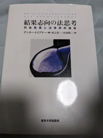 결과 지향의 법 사고: 이익 형량과 법률가적 논증