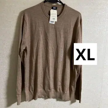 UNIQLO 유니클로 브라운 스웨터 얇은 메리노 오피스