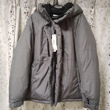 라이트온 후드 부착 자켓 그레이