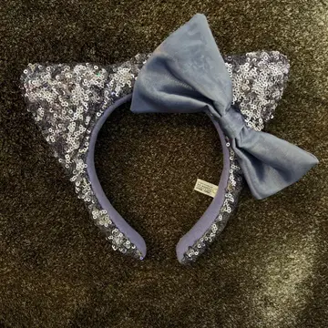 USJ 헬로키티 머리띠 스팽글 리본 유니버셜