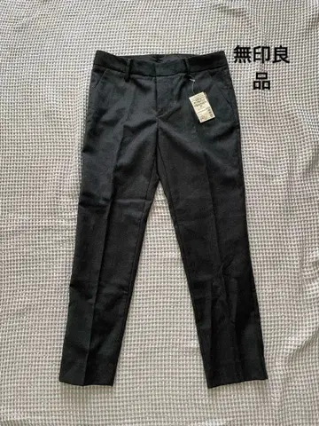 [ 미사용 ] 무인양품 여성용 / 울 팬츠 / 차콜 그레이