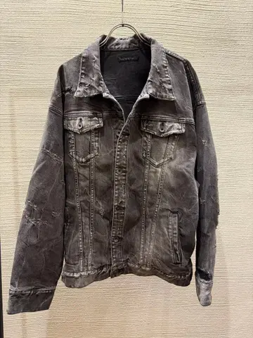 fuga 데님 자켓 일본 라벨 g