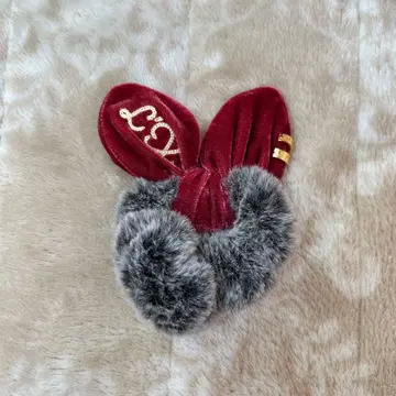 랄크리 복슬복슬 스크런치