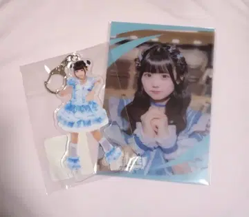 iLiFE! 니지하 미니 아크릴 키링과 클리어 파일 세트