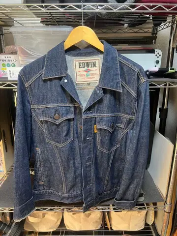 EDWIN 인디고 데님 자켓