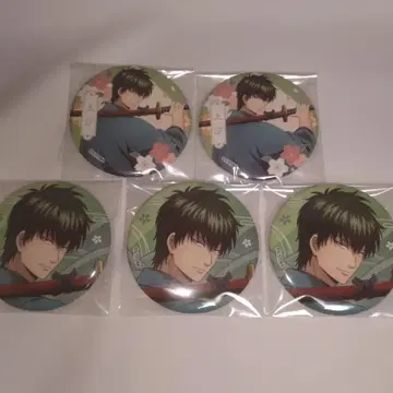 은혼 히지카타 토시로 봄의 비단 캔뱃지 5개 세트