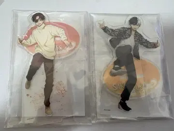 WIND BREAKER 윈브레 세가 럭키 쿠지 벚꽃 소방 아크릴 스탠드