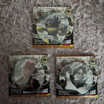 히로아카 원화전 캔뱃지 컬렉션 3점 세트