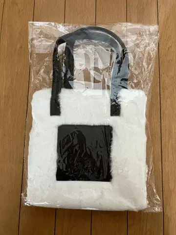 하뉴 유즈루 RE_PRAY 인조 모피 토트백 미사용 새상품