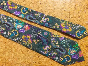 ETRO 에트로 넥타이 보타니컬 꽃무늬