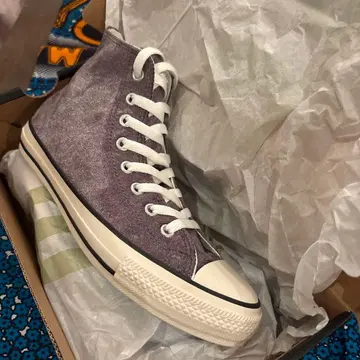 CONVERSE ALL STAR 퍼플 하이컷 벨벳