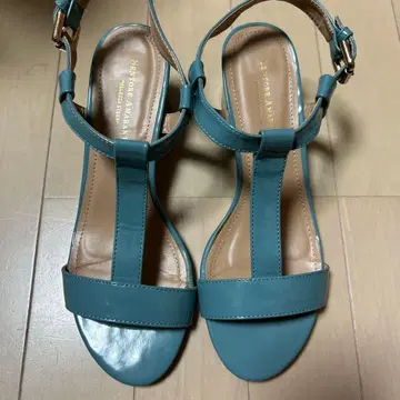 SENTORE AMARANTO 파랑 힐 플립플랍