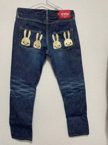 cune 청바지 여성용 M 토끼 토끼 데님 큔