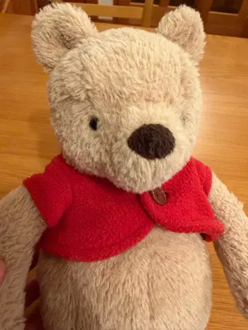 클래식 푸우 빨간색 의류