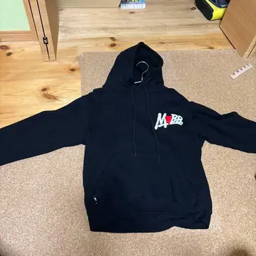 MOBB 후드티 자수 S 사이즈 프론트 로고 즉시 구매 가능