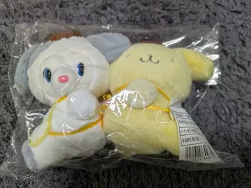 요시토쿠 폼폼푸딩 키체인 봉제 인형