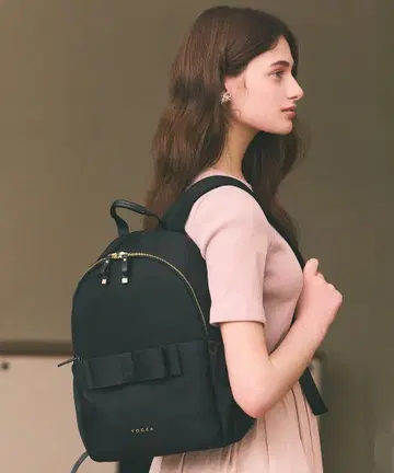 미사용 택 없음 TOCCA 블랙 백팩 F 사이즈