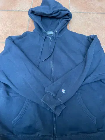 Champion 지퍼 후드티 속기모