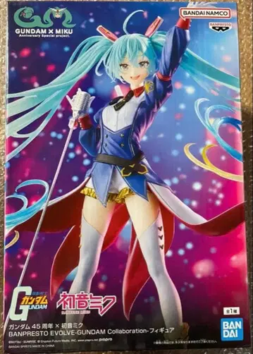 하츠네 미쿠 Evolve-Gundam 콜라보 피규어