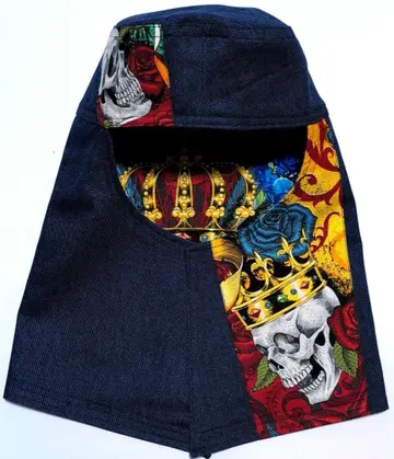 용접 두건 머리 둘레 59cm D 타입 1점 한정판 밑단 둘레 -2cm