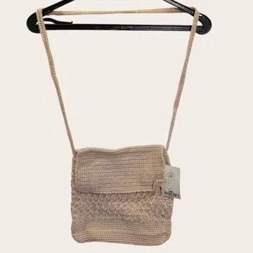 LAURA ASHLEY 베이지 숄더백