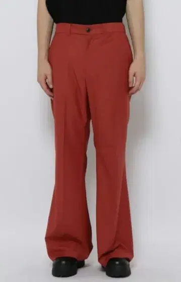 HARE RAKU 슬림 플레어 팬츠