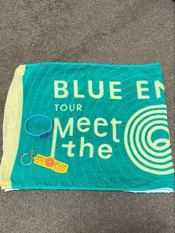 BLUE ENCOUNT Meet the Quintetto 투어 타월 그린