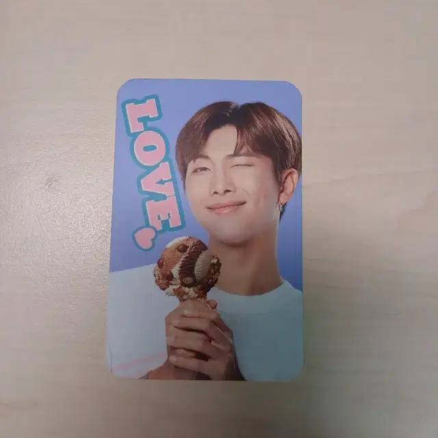 방탄소년단 BTS RM 베스킨라빈스 포카