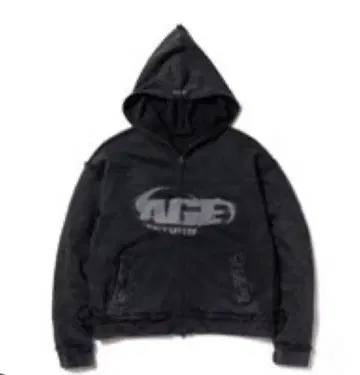 Age Factory x CPG 콜라보 후디 BLACK 블랙 L